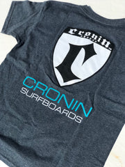 Large gray Cronin shield T-shirt